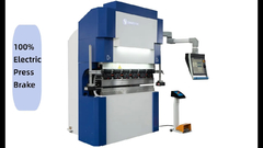 100% Electric Press Brake Machine 40Ton 1300mm DA66T 3D Controller, Small Servo Press Brake
