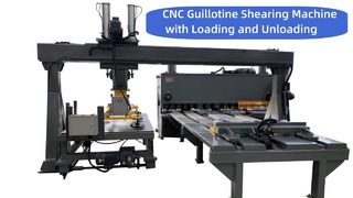 CNC Guillotine Shearing Machine with Loading and Unloading,Automatic Shear Machine