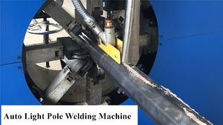 Street light pole welding machine pyramid pole and octagon pole welding machine pole welding machine