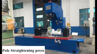 Street light pole straighten press machine, pole straighting machine,Straightening press for pole