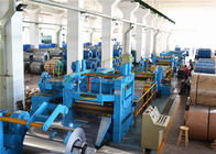 High Speed Cut To Length Line , Hydraulic Steel Coil Slitting Machine