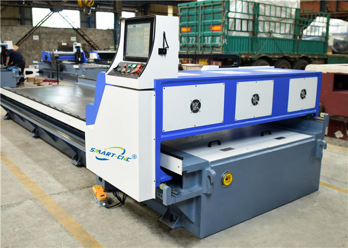 Small Deformation CNC V Grooving Machine High Reliability Good Overall Rigidity