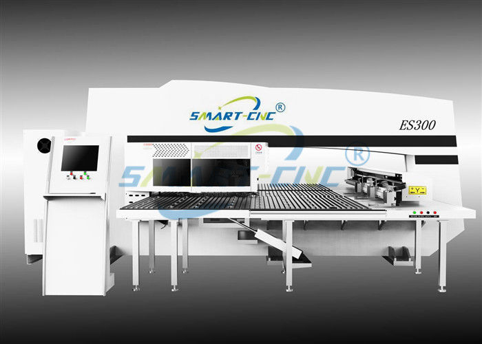 High Speed CNC Turret Punching Machine , CNC Hydraulic Turret Punch Press