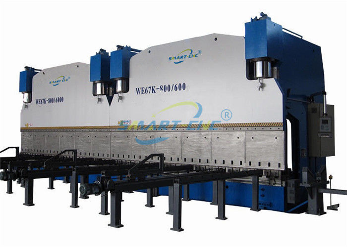 Large CNC Tandem Hydraulic Press Brake Bending Machine For Producing Electrical Poles