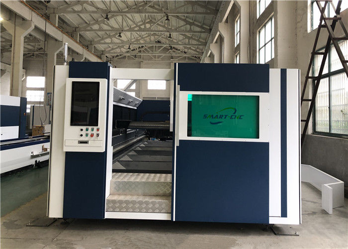 IPG Fiber Laser Cutting Machine , CNC Laser Steel Cutting Machine