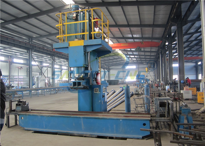 Conical / Octagonal Pole Manufacturing Machine High Efficiency Stable Performance